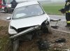 Wypadek samochodu osobowego w miejscowości Rzęgnowo